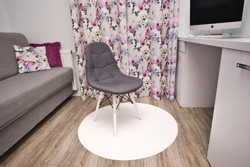 Podkładka ochronna podłogowa PCV fi100 okrągła na Arena.pl