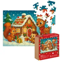 Puzzle 50 Elementów. Milliwood. Świąteczni Przyjaciele