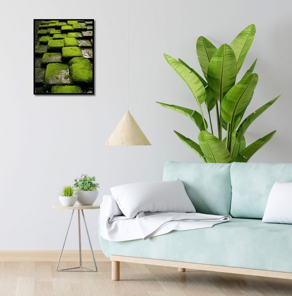 Plakat 40x50cm Zielona Mozaika zdjęcie 4