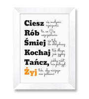 Obrazek w ramce prezent dla ucznia szkoły podstawowej liceum na koniec