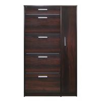 Szafka na buty z szufladą MALTA 4 SM kolor: Orzech ciemny