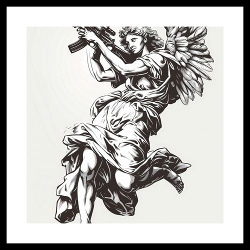 Plakat 30x30cm Anioł Wojny na Arena.pl