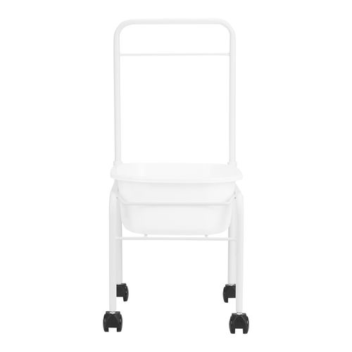 Brodzik do pedicure na kółkach biały na Arena.pl