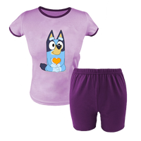 Krótka Piżama dziecięca Bluey i Przyjaciele