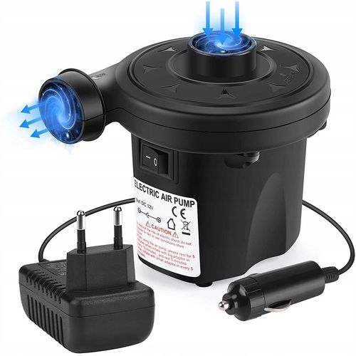 POMPKA ELEKTRYCZNA DO MATERACA BASENU 12V 230V 2w1 na Arena.pl