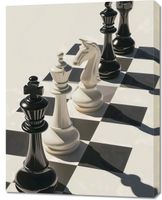 Obraz 70x90cm Szach i Mat