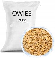 OWIES ZBOŻE ZIARNO DLA KONI OWIEC KRÓLIKÓW 20KG