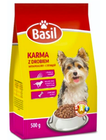 BASIL KARMA SUCHA 500g PIES DROBIOWA