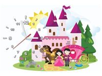 60CM 40CM ZEGAR OBRAZ PARA KSIĄŻĘCA KAROCĄ DRUK PŁÓTNO RAMA