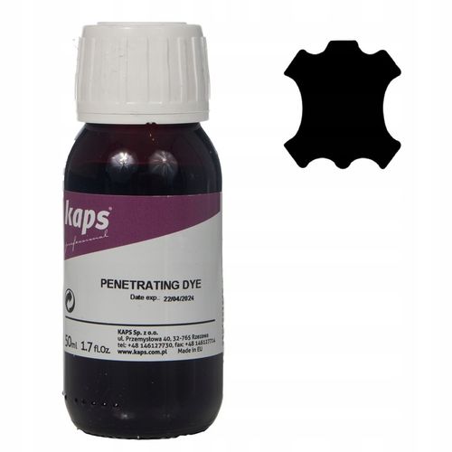 FARBA GŁĘBOKO WNIKAJĄCA W SKÓRĘ CZARNA 118 na Arena.pl