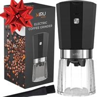 MŁYNEK ELEKTRYCZNY BEZPRZEWODOWY DO MIELENIA KAWY ZIAREN CZARNY CERAMICZNE