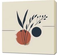 Obraz 70x70cm Botaniczna Barwa