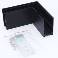 Łącznik kątowy do szyn magnetycznych natynkowych 464 Domeno LED czarny