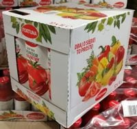 Fortuna Sok pomidorowy pikantny 100% 1l - karton
