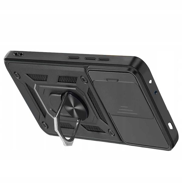 Spacecase Camring Poco X6 Pro 5G Black zdjęcie 3