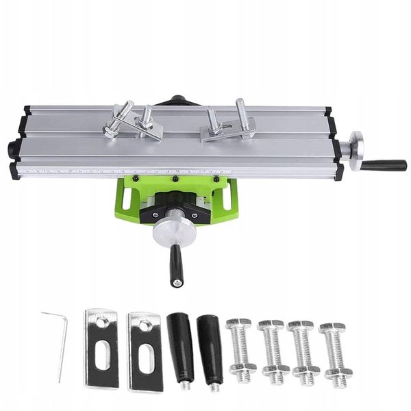 Stół przesuwny z trzema rowkami T do wiertarek i frezarek do wiertarek zdjęcie 6