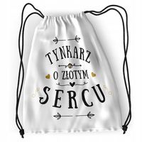 Plecak Sportowy Szkolny Tynkarza Worek Torba Z Nadrukiem Ze Zdjęciem