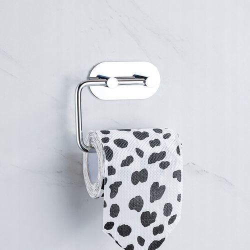 Uchwyt na papier toaletowy chrom samoprzylepny na Arena.pl