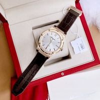 męski zegarek FERRAGAMO z brązowym skórzanym paskiem SFDT00419