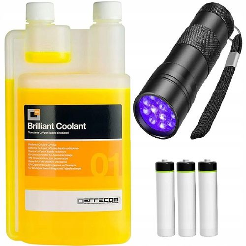 TEST BARWNIK UV DO LOKALIZACJI WYCIEKU PŁYNU CHŁODNICZEGO na Arena.pl