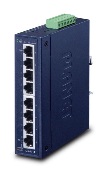 Planet IP30 Slim type 8-P Industrial zdjęcie 1