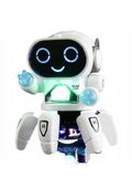 INTERAKTYWNY TAŃCZĄCY ROBOT DISCO LED DLA DZIECI ŚPIEWA TAŃCZY JEŹDZI BOT