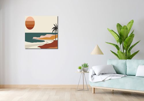 Obraz 70x70cm Pustynna Wydma na Arena.pl