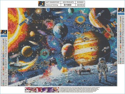 ZESTAW HAFT DIAMENTOWY, OBRAZ, MOZAIKA na Arena.pl