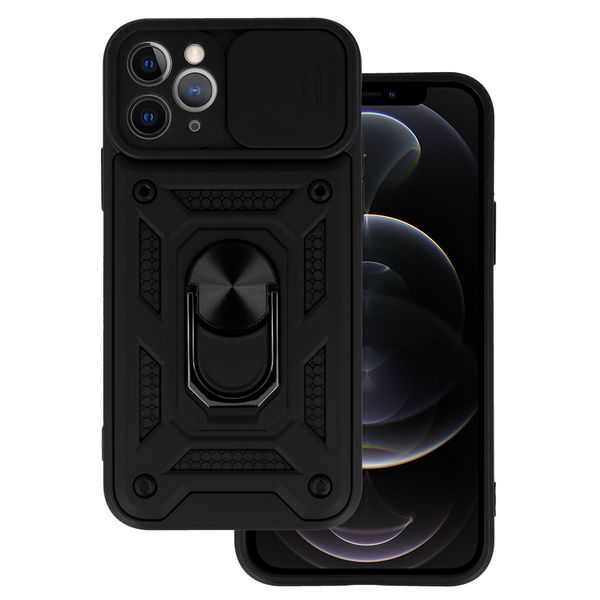 Slide Camera Armor Case do Iphone 11 Pro Max Czarny zdjęcie 1