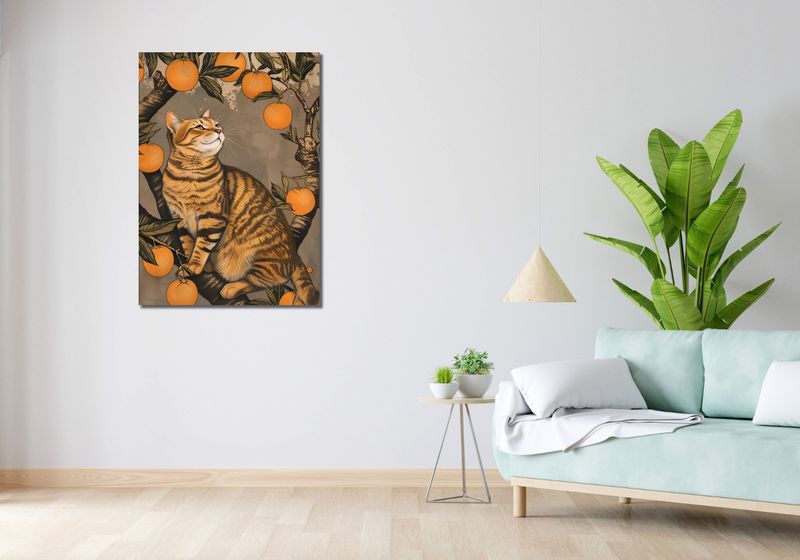 Obraz 70x100cm Gdzie z Tymi Łapami zdjęcie 2