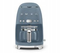 Smeg Ekspres przelewowy do kawy Blokada kapania Niebieski DCF02SBMEU 1050W