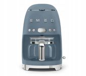 Smeg Ekspres przelewowy do kawy Blokada kapania Niebieski DCF02SBMEU 1050W