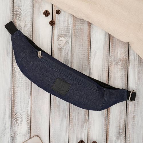 nerka męska saszetka na pas jeansowa granatowa paolo peruzzi t-117-db na Arena.pl