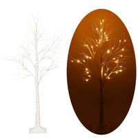 Świecące drzewko 150 cm brzoza 72 Led drzewko świąteczne