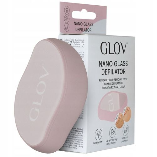 GLOV NANO GLASS DEPILATOR Bezbolesny depilator z nano szkła PINK na Arena.pl