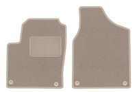 Dywaniki welurowe przednie beżowe Seat Alhambra I 1995-2010