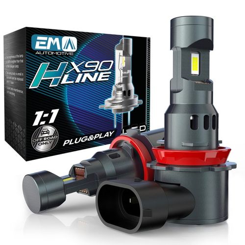 Żarówki LED H11 canbus 1:1 bardzo MOCNE 6000K nowa generacja diod LED CSP na Arena.pl