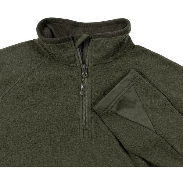 Bluza Troyer mikropolaru oliwkowa S zdjęcie 5