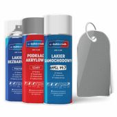 lakier samochodowy w sprayu zestaw naprawczy opel 147 star silver ii