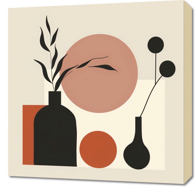 Obraz 60x60cm Stół Roślin zdjęcie 1