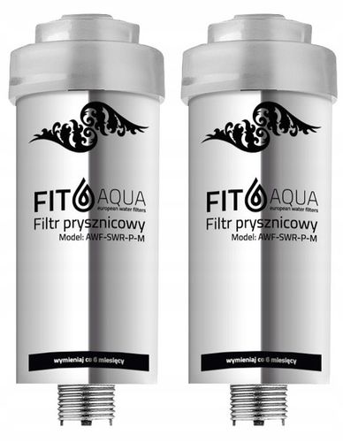 2x FILTR PRYSZNICOWY Fit Aqua AWF-SWR-P CHROM na Arena.pl