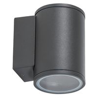 Ścienny kinkiet zewnętrzny Joe AZ3317 IP54 okrągła tubka szara