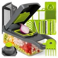 SZATKOWNICA DO WARZYW I OWOCÓW 13W1 TARKA KRAJALNICA MULTIFUNKCYJNA