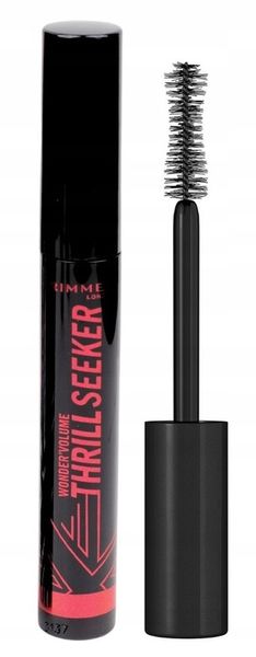 Rimmel Wonder'Volume Thrill Seeker PITCH BLACK Tusz do rzęs zdjęcie 3