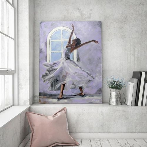 Obraz na płótnie - Canvas, Tancerka 2 60x80 na Arena.pl
