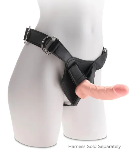 king cock plus model 20 cm jasny - anatomiczny z przyssawką i bazą na Arena.pl