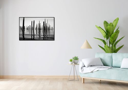Plakat 91,5x60cm Refleksje Nad Wodą na Arena.pl