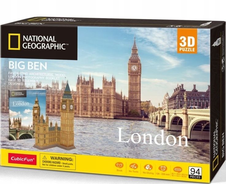 Puzzle 3D National Geogr. Big Ben 9926 zdjęcie 2