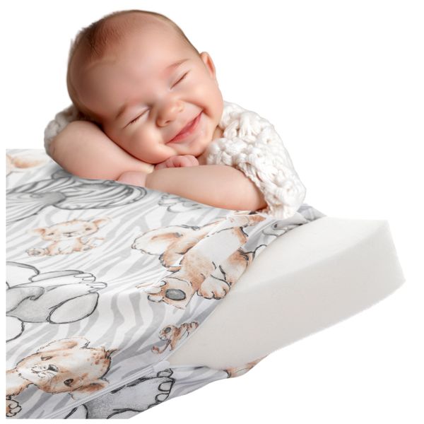 Materac do łóżeczek dziecięcych STANDARD KIDS 120x60 cm zebra i lew zdjęcie 10