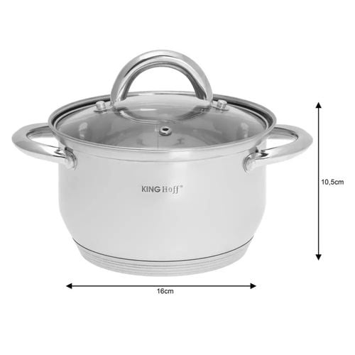 12 elementowy zestaw garnków kinghoff kh-4457 na Arena.pl